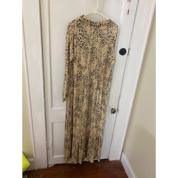 Tolani Collection Women's Long Sleeve Printed Collard Maxi Dress - 1XL - Picture 6 of 16